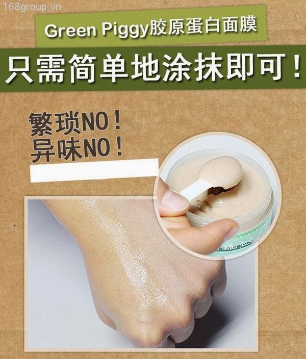 Mặt nạ bì heo Elizavecca green piggy collagen jella pack