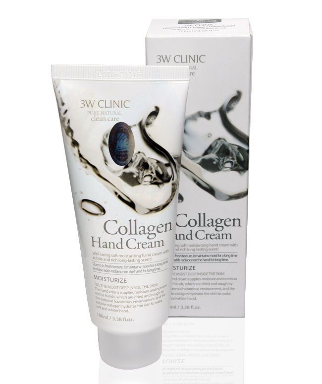 KEM DƯỠNG DA TAY 3W CLINIC COLLAGEN HAND CREAM