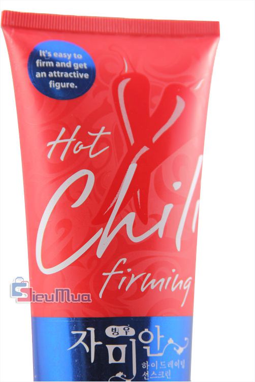 Kem đánh tan mỡ bụng Hot Chili Firming Cream
