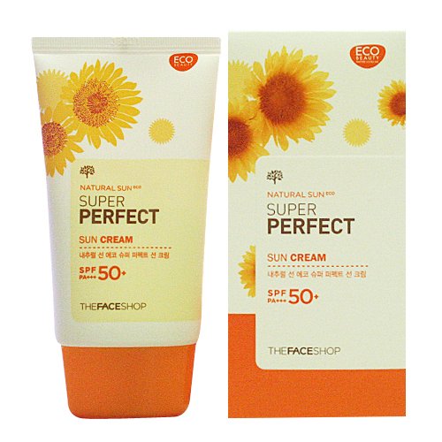 Kem chống nắng tinh chất mầm hoa Hướng dương Super Perfect Sun Cream SPF 50, PA+++ The Face Shop