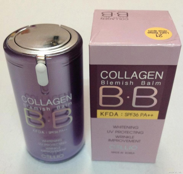 Kem nền BB Cellio Collagen