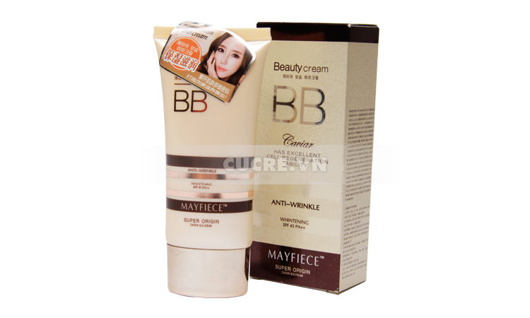 Kem nền dưỡng trắng da Mayfice SPF45PA++