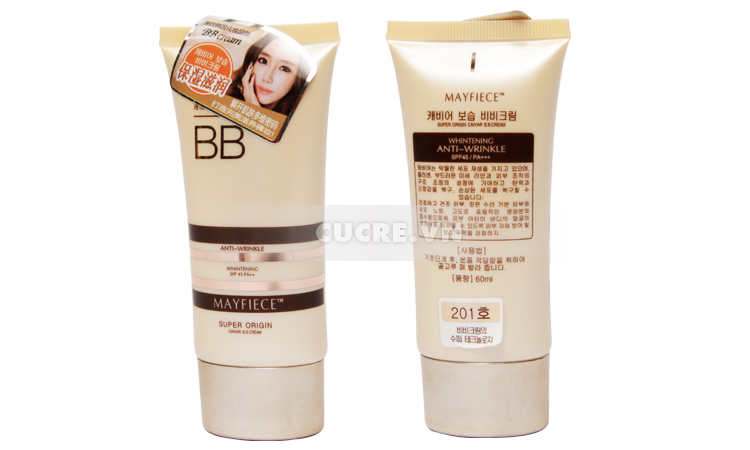 Kem nền dưỡng trắng da Mayfice SPF45PA++