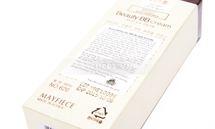 Kem nền dưỡng trắng da Mayfice SPF45PA++