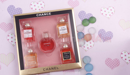 Bộ nước hoa Chanel (5 chai)