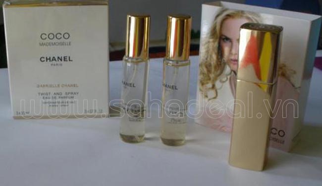 Nước hoa nữ Chanel Coco Mademoiselle 3x20ml
