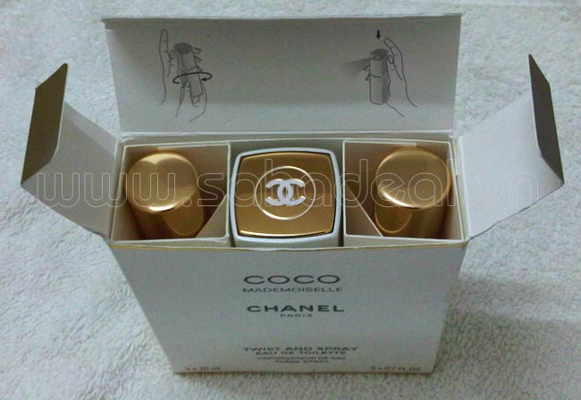 Nước hoa nữ Chanel Coco Mademoiselle 3x20ml