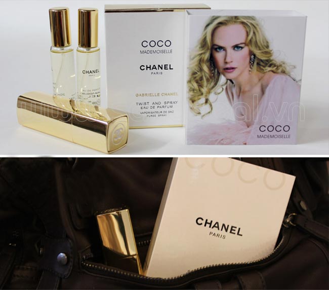 Nước hoa nữ Chanel Coco Mademoiselle 3x20ml