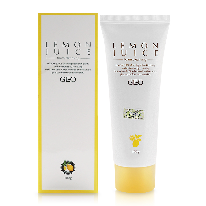 GEO LEMON JUICE FOAM CLEANSING