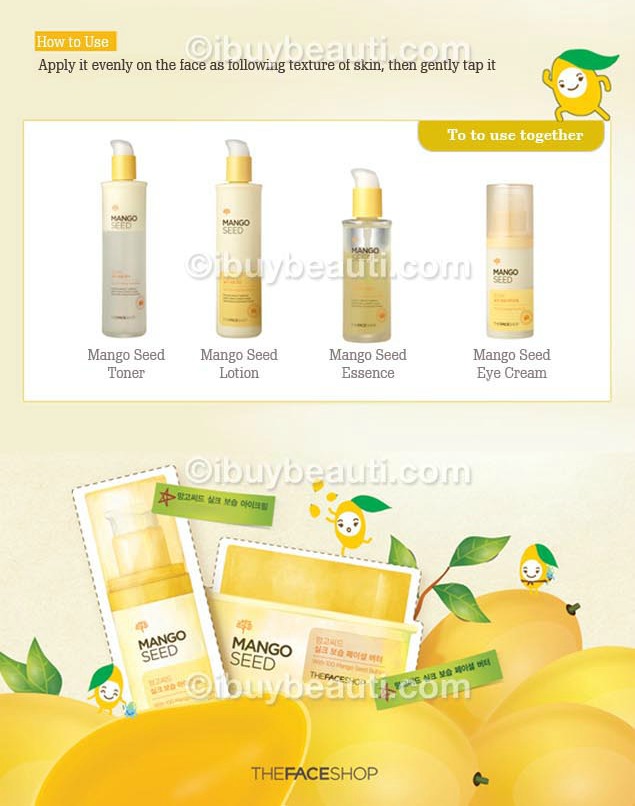 Sữa rửa mặt Xoài Mango Seed Cleansing Foam The Face Shop