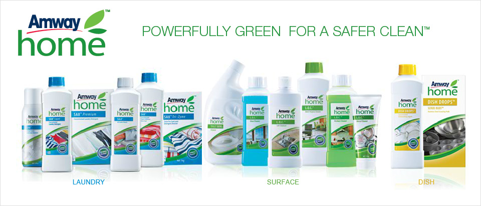 Dòng sản phẩm chăm sóc gia dụng Amway home