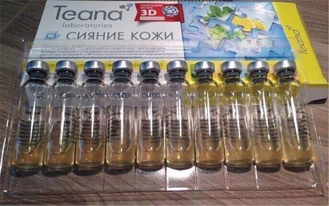 Collagen Teana C1 - Serum collagen tươi làm trắng da, trị nám và tàn nhang của Nga 