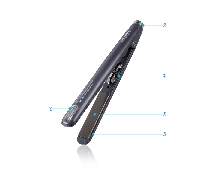 Create - Máy kẹp tóc thẳng Flat Master 41mm/24mm/14mm