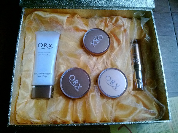 ORX- Bộ mỹ phẩm phẩm trị nám tàn nhang, làm trắng da Aoruixi cao cấp 5in1