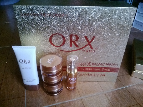 ORX- Bộ mỹ phẩm phẩm trị nám tàn nhang, làm trắng da Aoruixi cao cấp 5in1