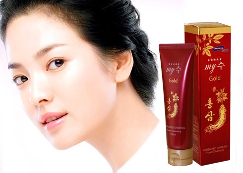 Sữa rửa mặt hồng sâm My Gold