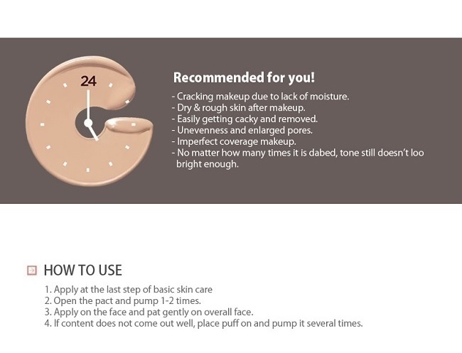 CC 24h THE FACE SHOP - Full Stay SPF50+ PA+++